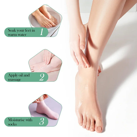 Silicone Moisturizing Foot Socks